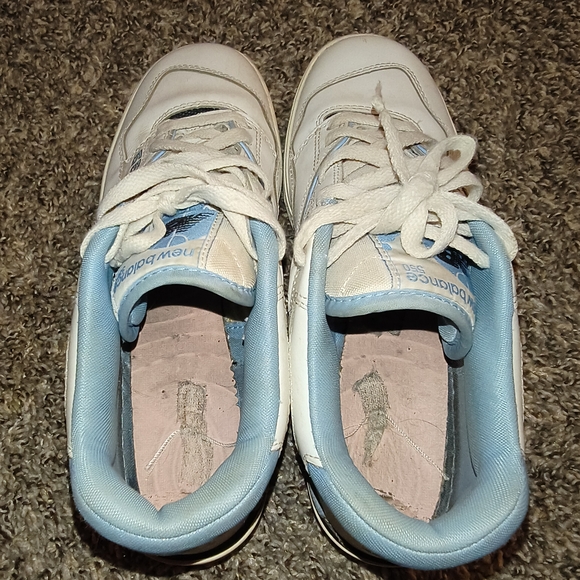 New Balance 550 White and Blue Sneakers Size 10 Men's - Picture 5 of 6